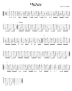 Indian Summer Tab
